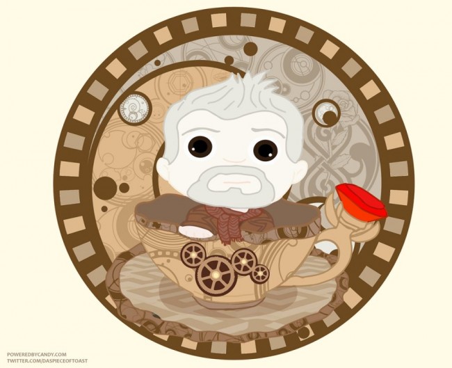 Tea Time Doctor Who In Tea Cups