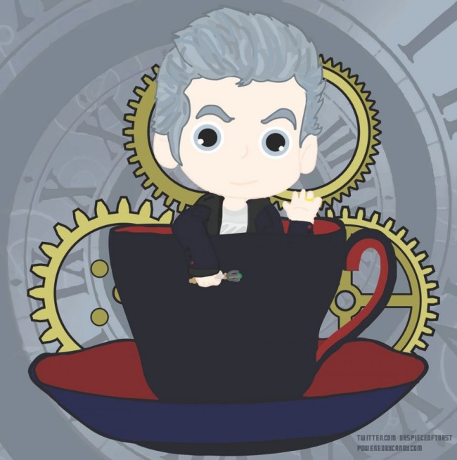 Tea Time Doctor Who In Tea Cups