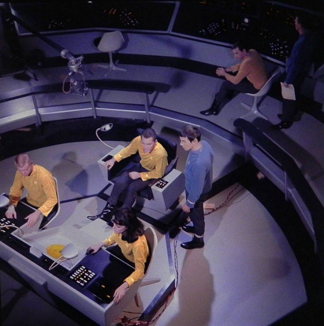 To Boldly Go Rare Photos From The TOS Soundstage - Season One