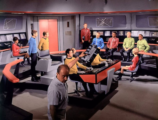 To Boldly Go Rare Photos From The TOS Soundstage - Season One