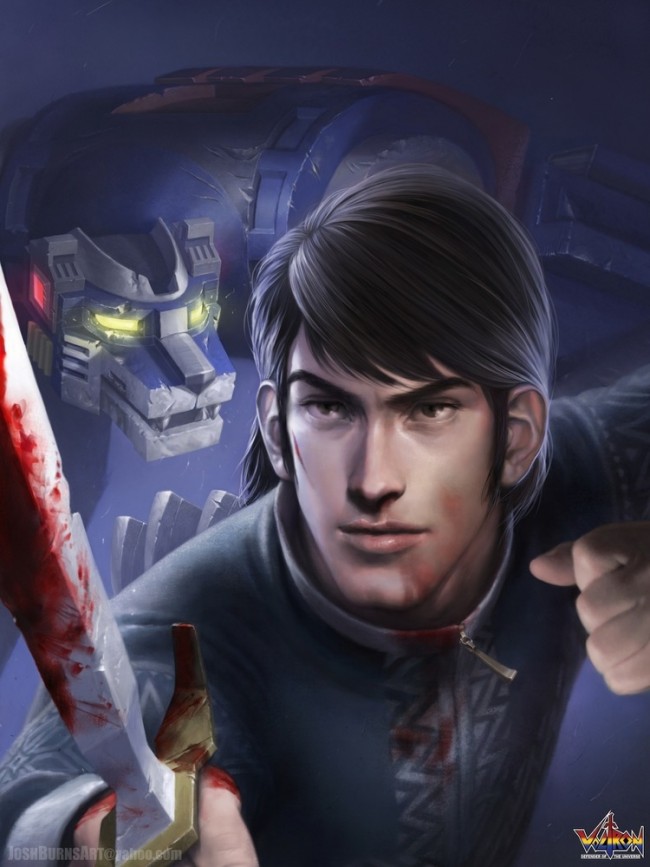Voltron Character Art By Josh Burns