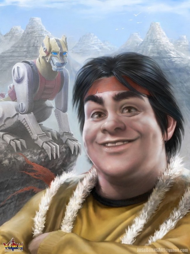 Voltron Character Art By Josh Burns