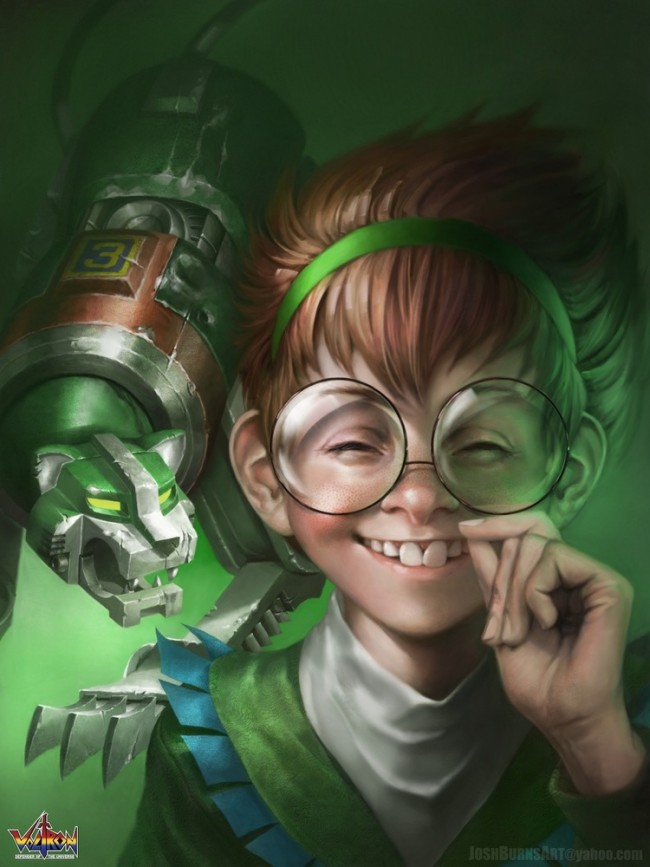 Voltron Character Art By Josh Burns