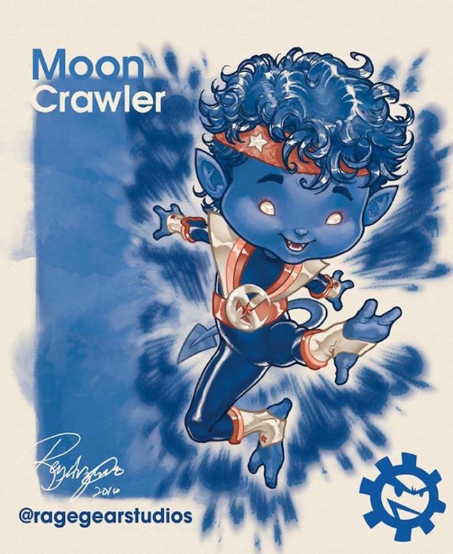 X-Men Superheroes As Rainbow Brite Characters