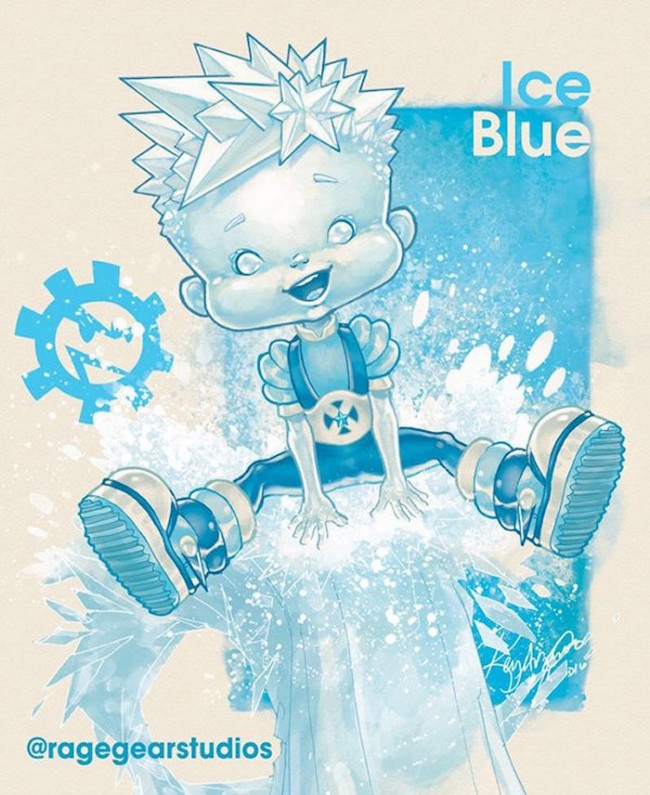 X-Men Superheroes As Rainbow Brite Characters