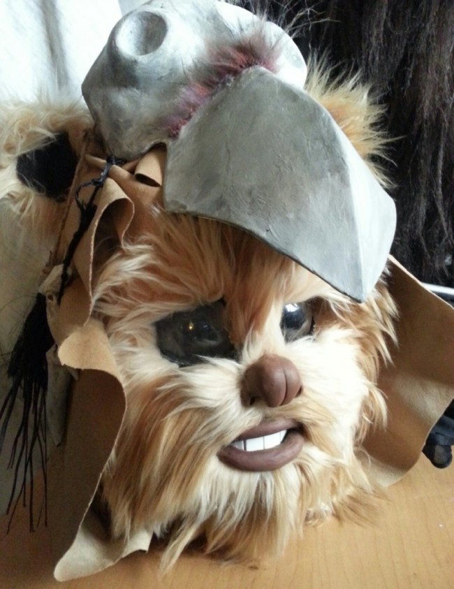 Amazingly Realistic Ewok Masks