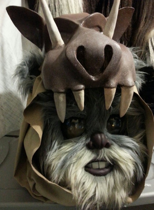 Amazingly Realistic Ewok Masks