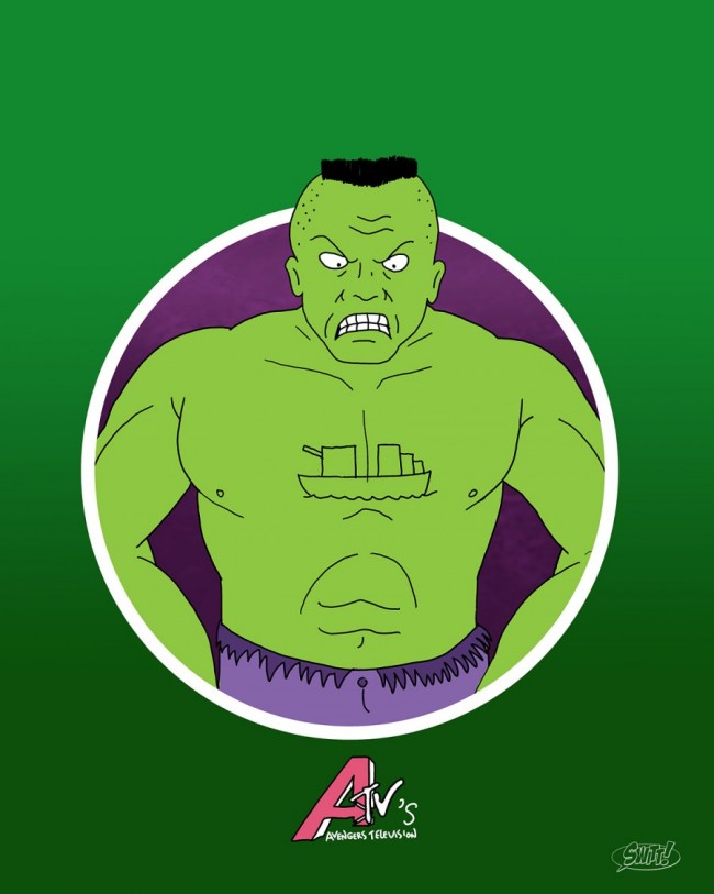 Beavis And Butthead Avengers Mashup