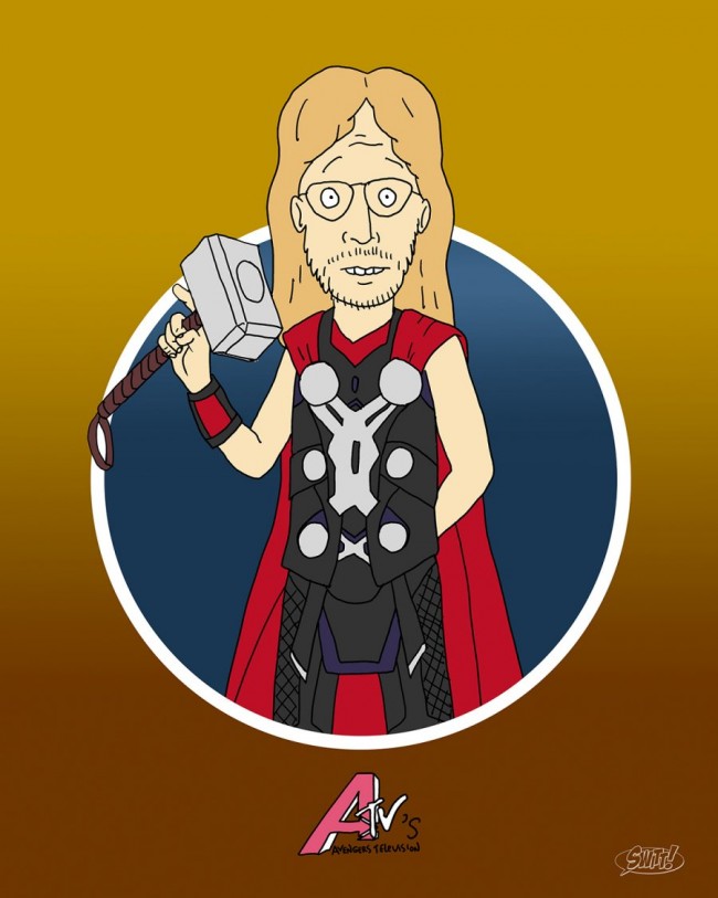 Beavis And Butthead Avengers Mashup