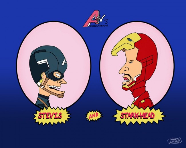 Beavis And Butthead Avengers Mashup