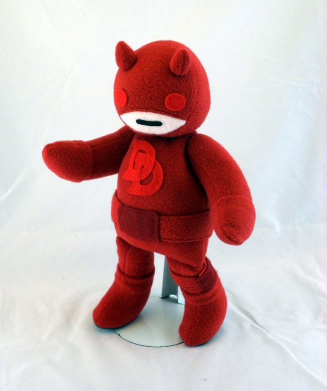Cuddly Plush Superheroes