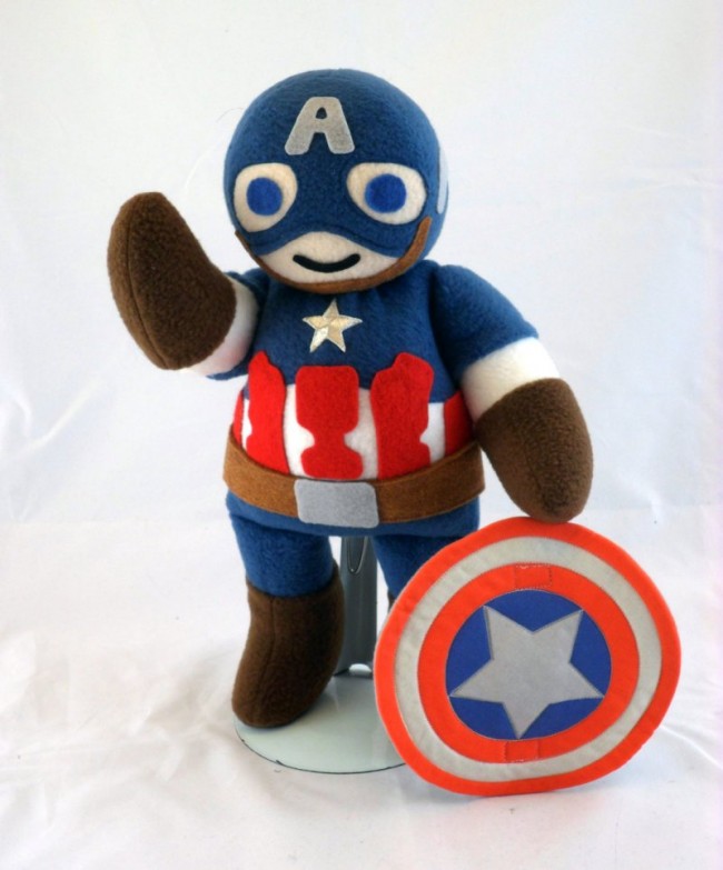Cuddly Plush Superheroes