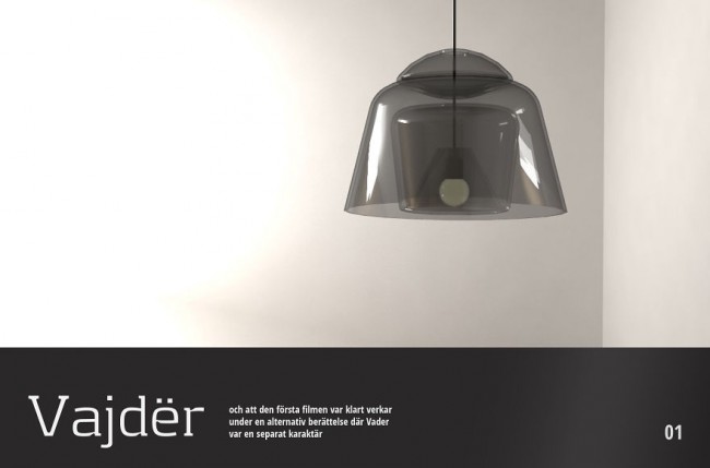 Ikea Style Star Wars Lamps