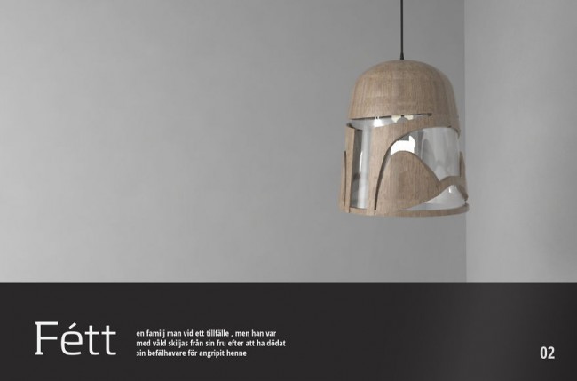 Ikea Style Star Wars Lamps