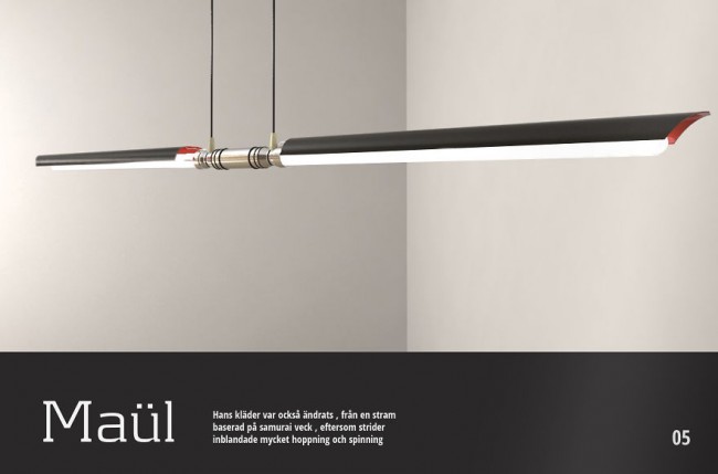 Ikea Style Star Wars Lamps