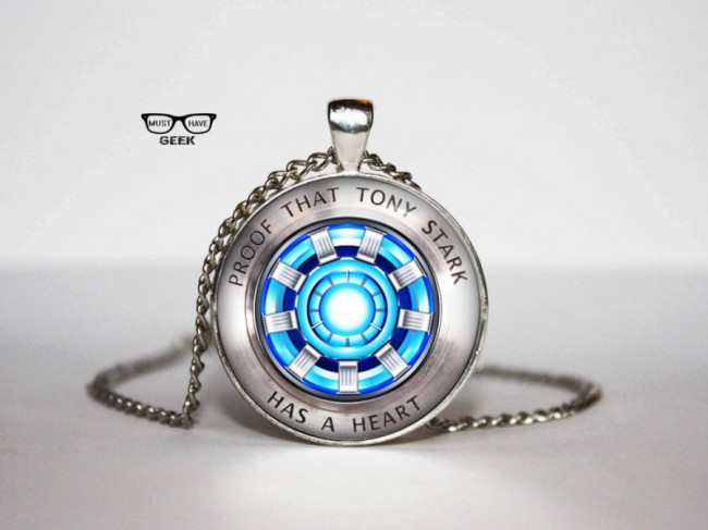 Iron Man Arc Reactor Necklace