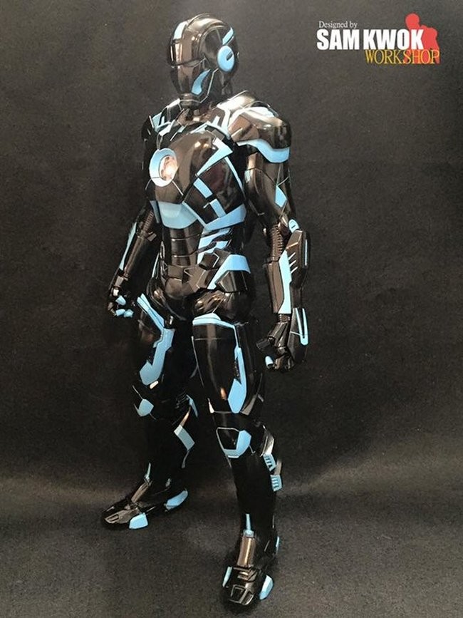 Iron Man  Tron Custom Action Figure