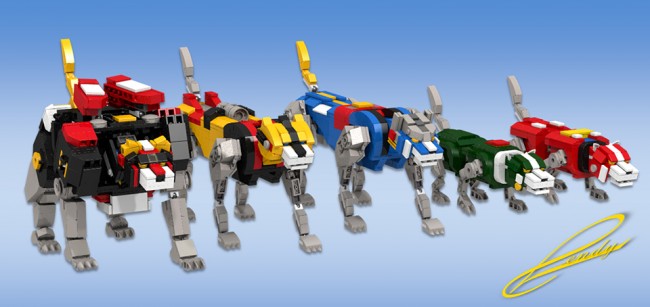 LEGO Voltron Concept Set