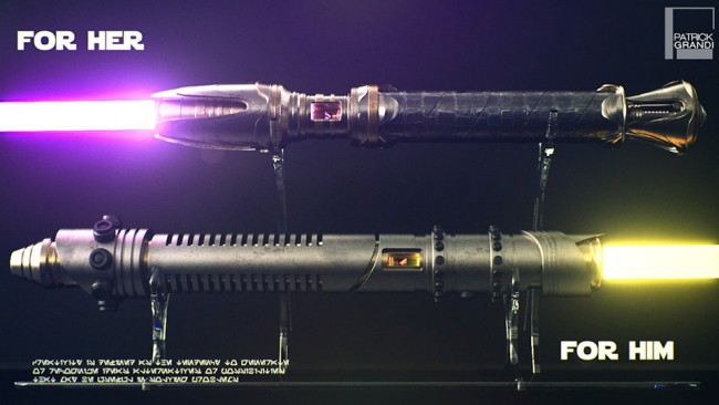 Lightsaber Designs For Him and Her
