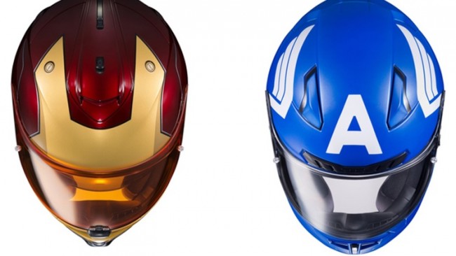 Officially Licensed Marvel Motorcycle Helmets