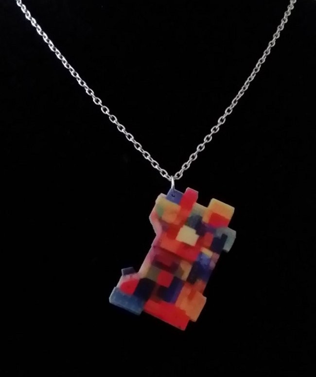 Quantum Leap Ziggy Handset Necklace