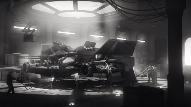 Star Wars Imperial Fighter Concept