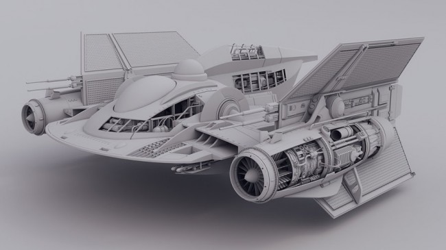 Star Wars Imperial Fighter Concept