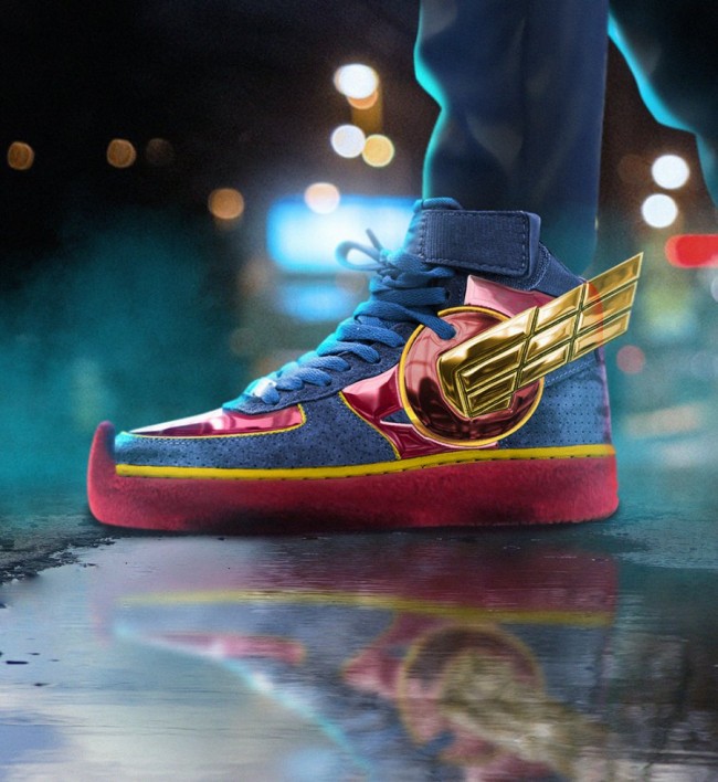 Super Kicks - Nikes Get The Superhero Treatment