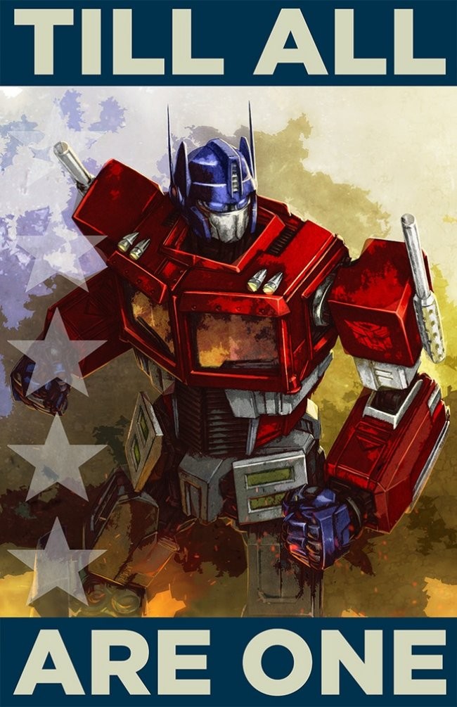 Transformers Propaganda Posters