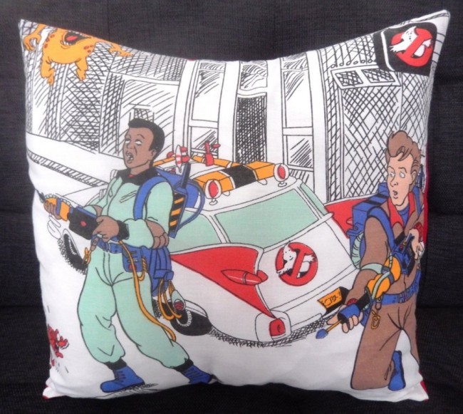 Vintage Geek Fabric Pillows