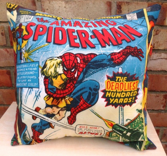 Vintage Geek Fabric Pillows