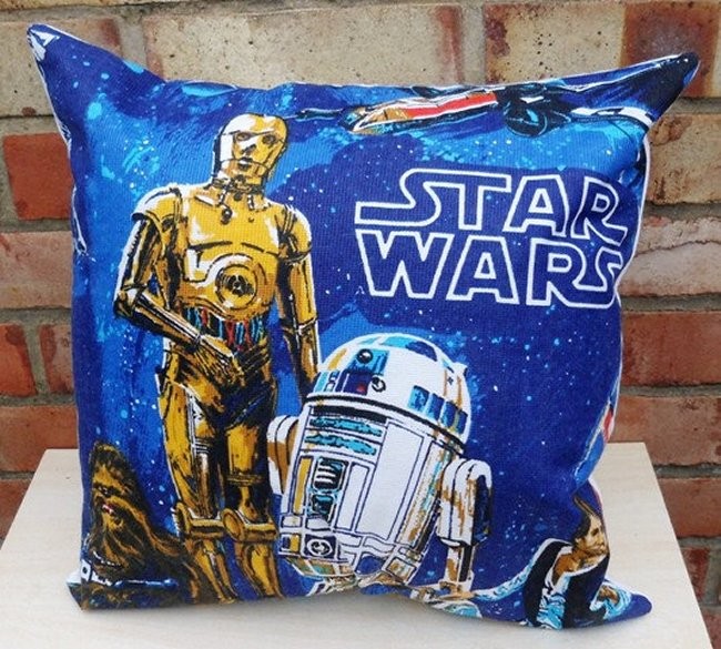 Vintage Geek Fabric Pillows
