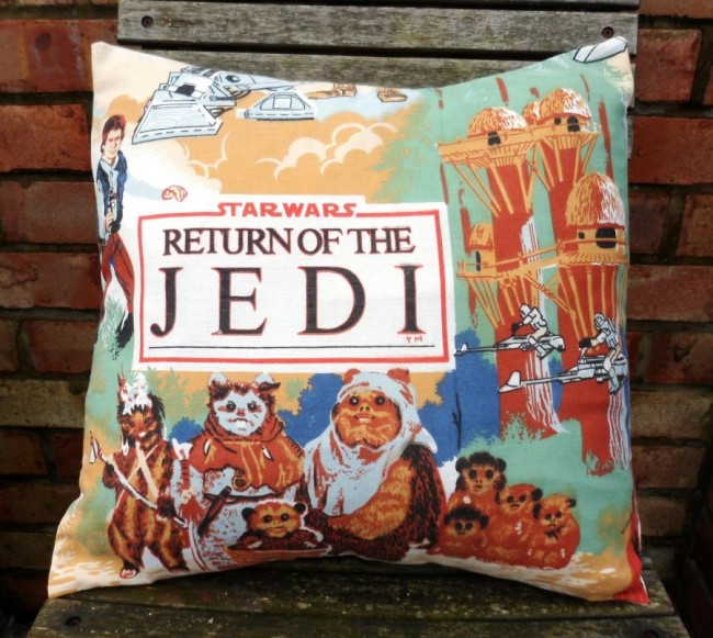 Vintage Geek Fabric Pillows