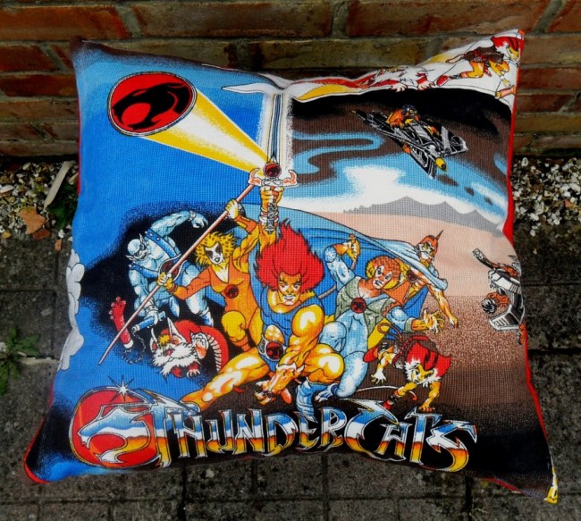 Vintage Geek Fabric Pillows