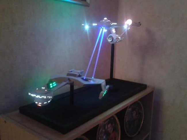 Amazing Homemade Star Trek Model Diorama