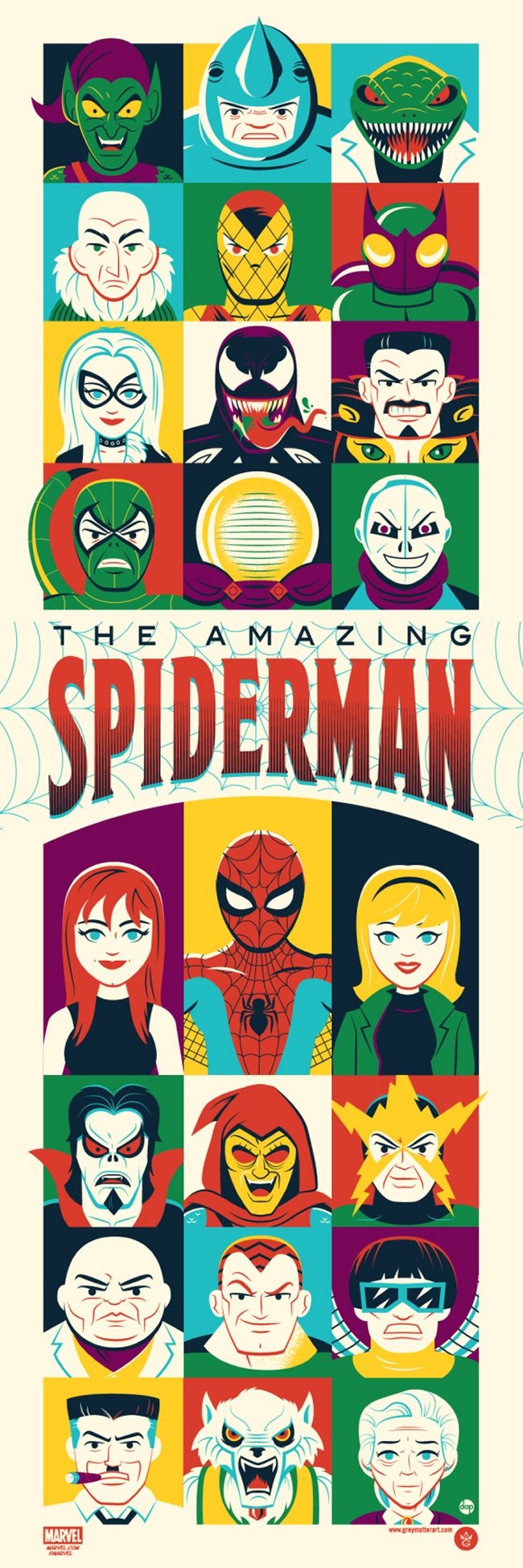 Amazing Spider-Man Print By Dave Perillo