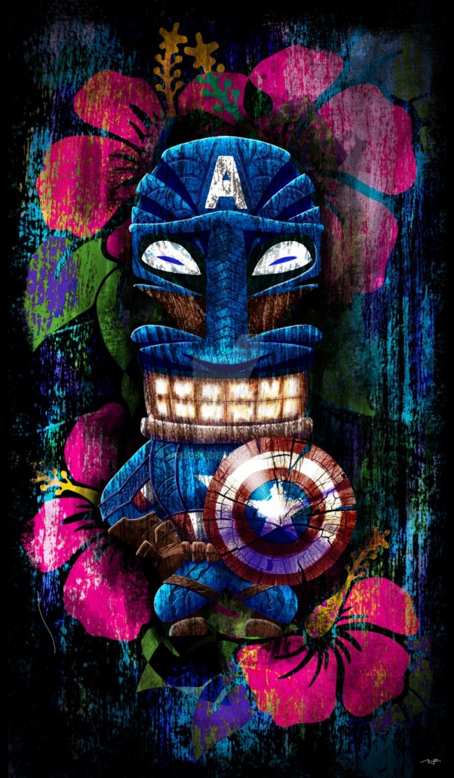 Captain Aloha and The Invincible Iron Tiki