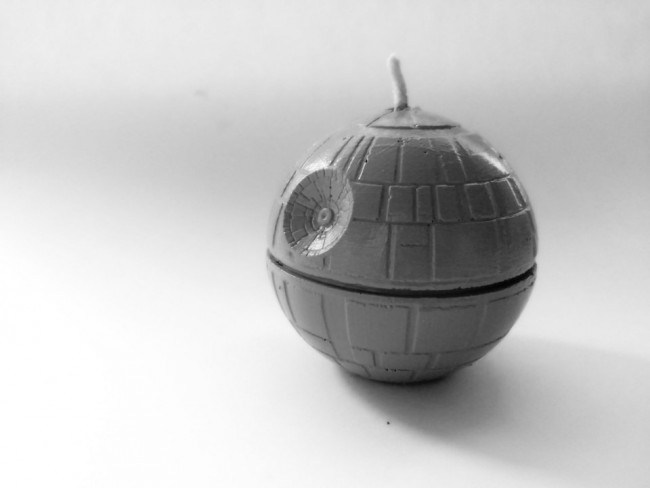 Death Star Candle - That's No Moon, It's Mood Lighting