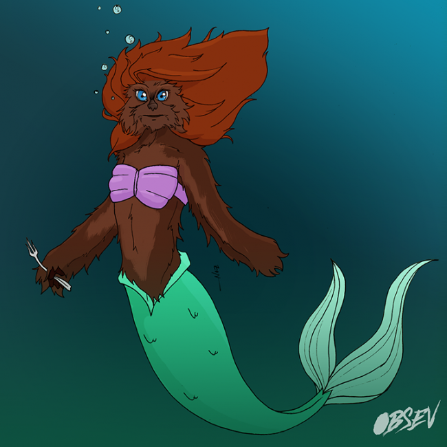 Disney Princesses as Wookiees