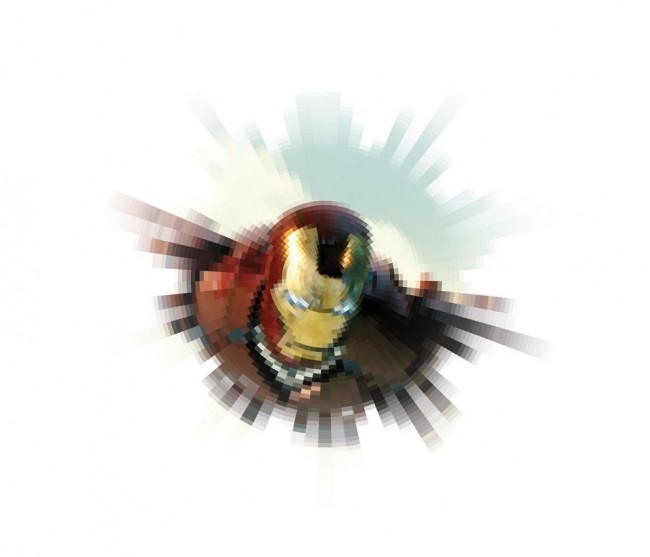 Dynamic Mosaic Superhero Art