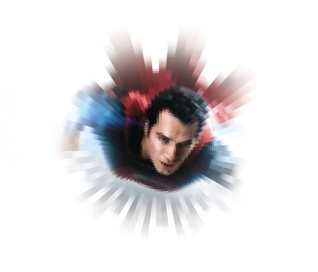 Dynamic Mosaic Superhero Art