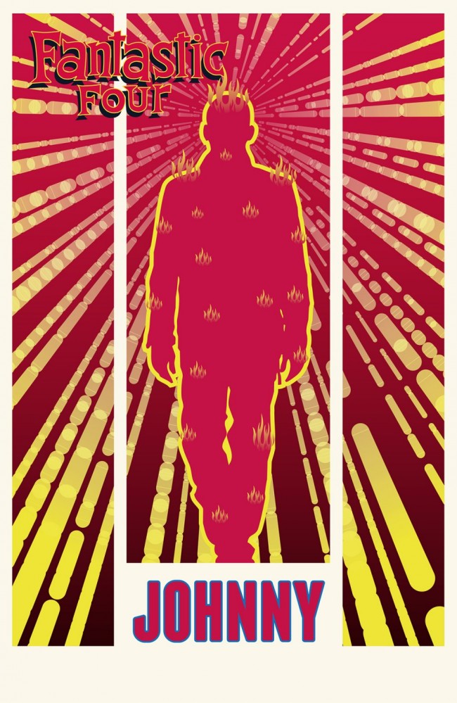 Retro Pop Style Marvel Movie Posters