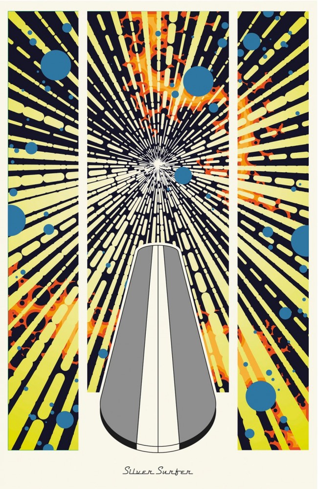Retro Pop Style Marvel Movie Posters