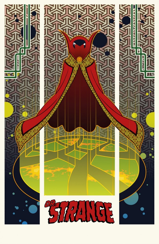 Retro Pop Style Marvel Movie Posters