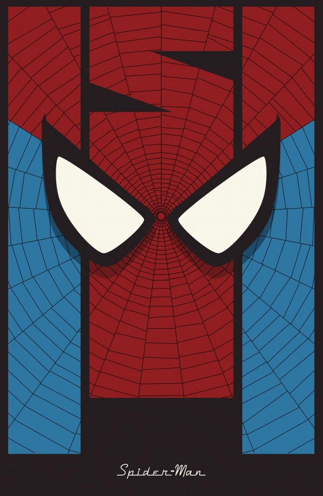 Retro Pop Style Marvel Movie Posters