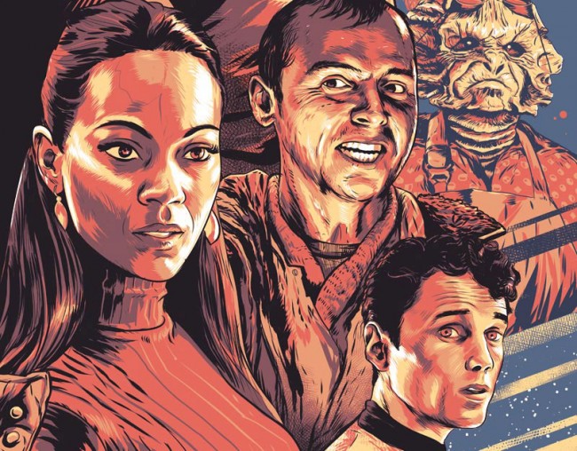 Retro Star Trek 2009 Poster