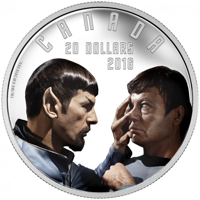 Royal Canadian Mint Star Trek Coins