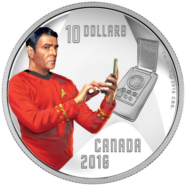 Royal Canadian Mint Star Trek Coins