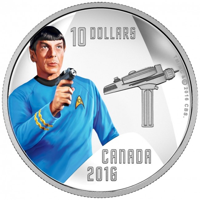 Royal Canadian Mint Star Trek Coins