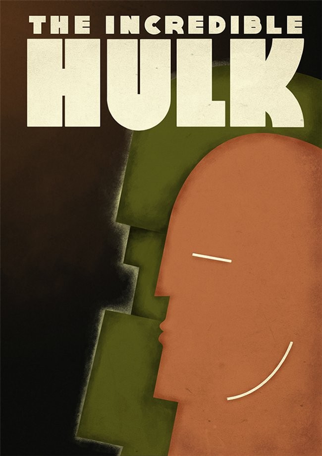 Soviet Style Comic Book Hero Art